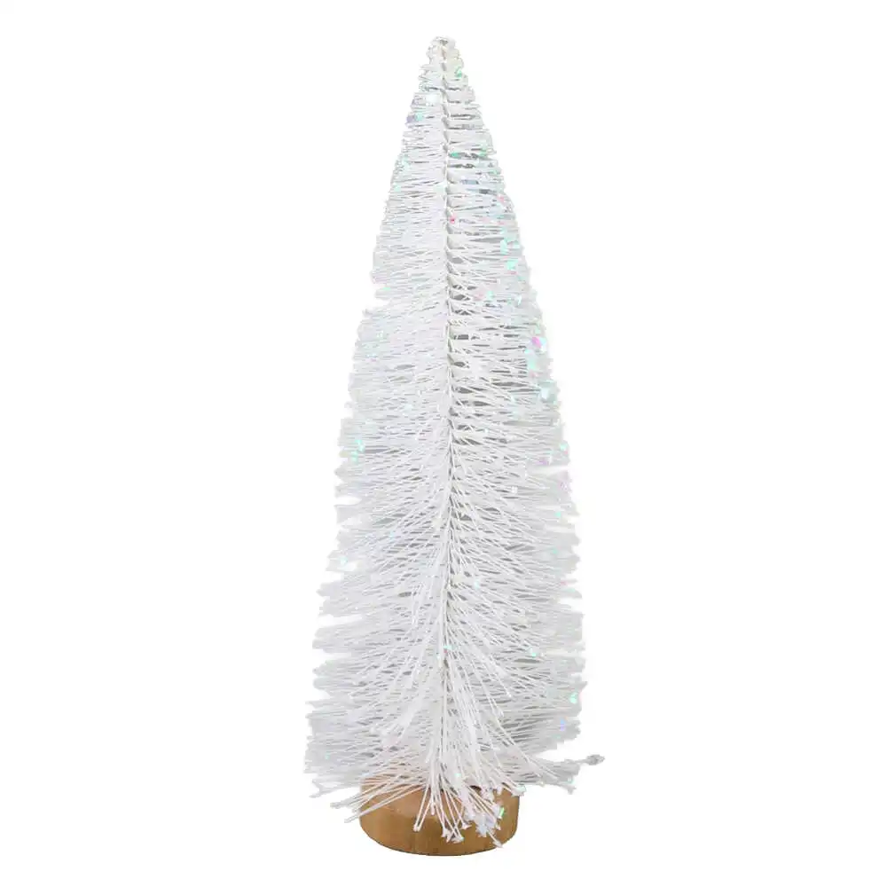 Brad din sarma pe suport din lemn 10x30 CM Brad din sarma pe suport din lemn 10x30 CM