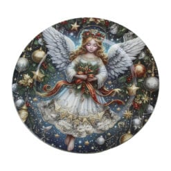 Platou de Craciun din plastic 33 CM