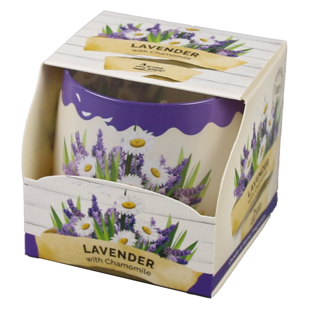 Lumanare parfumata in pahar 100 gr Lumanare parfumata in pahar 100 gr