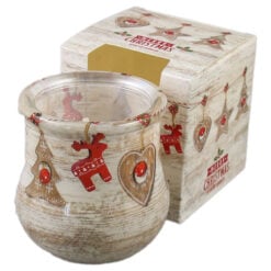 Lumanare parfumata in pahar 80 gr