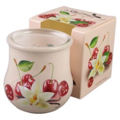 Lumanare parfumata in pahar 80 gr