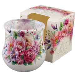 Lumanare parfumata in pahar 80 gr