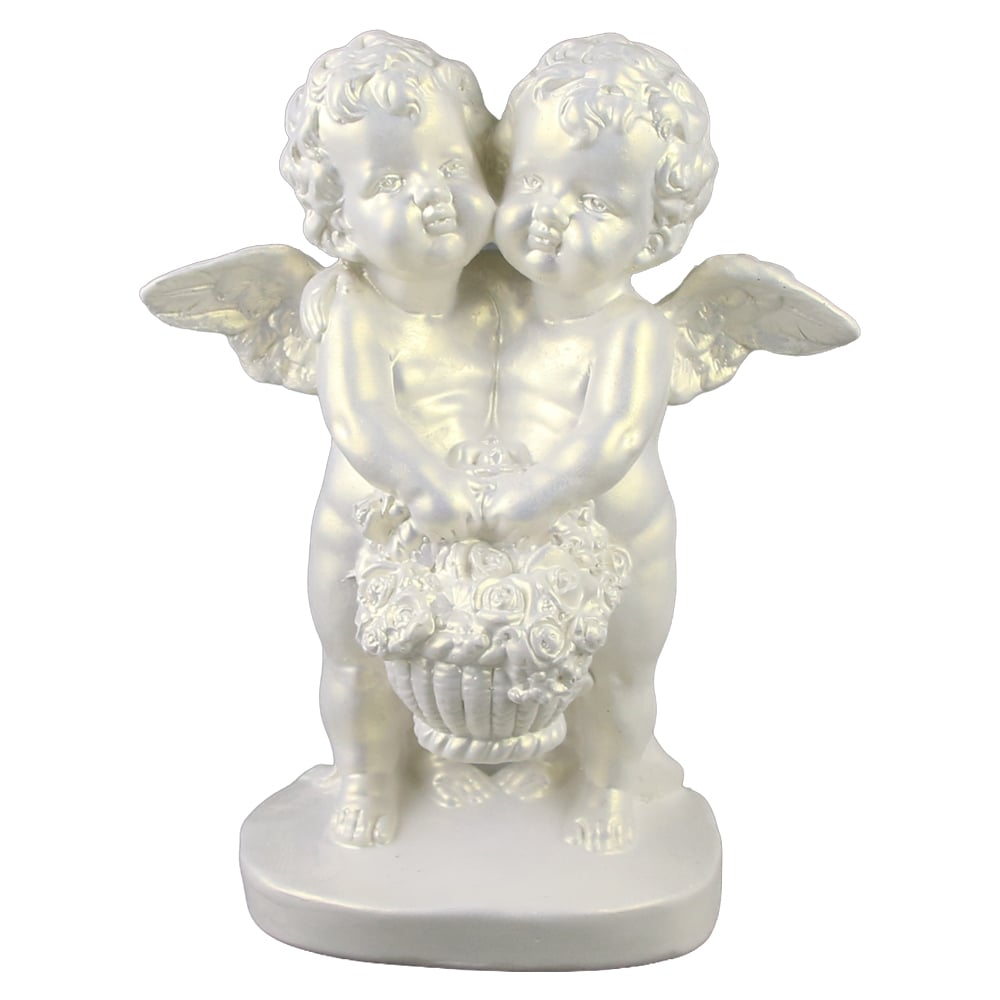 Figurina Ingerasi cu cos cu flori Figurina Ingerasi cu cos cu flori