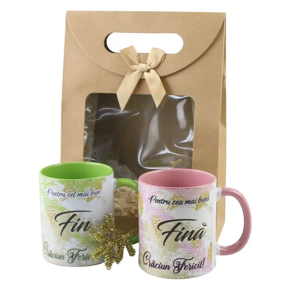 Set cadou 2 Cani "Fina/Fin Set cadou 2 Cani "Fina/Fin