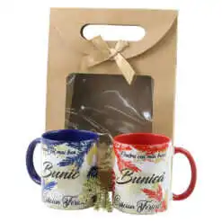 Set cadou 2 Cani "Bunica/Bunic