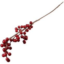 Pick creanga cu bobite rosii 70 CM