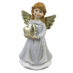 Figurina Inger din rasina aurie 4x8 CM