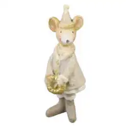 Figurina de Craciun Soricel din rasina