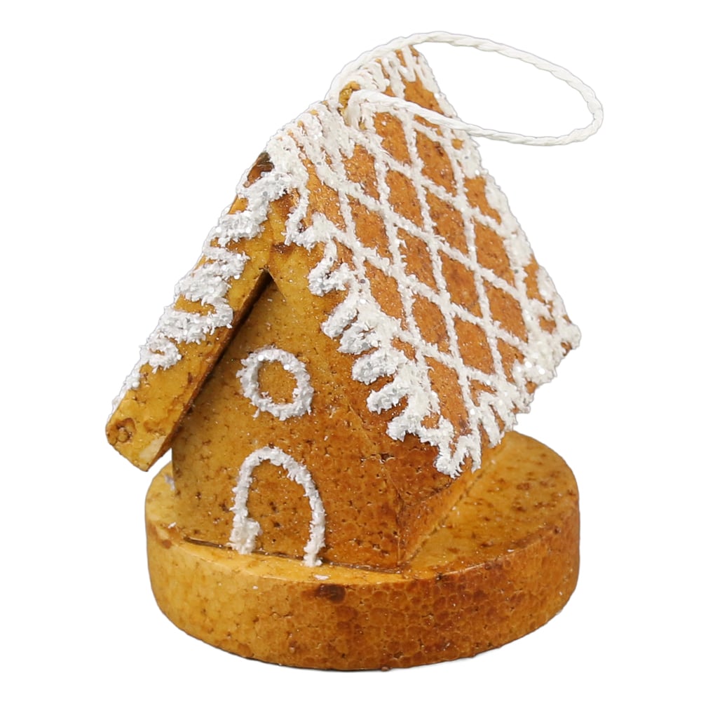 Ornament de brad Casuta turta dulce 10.5 CM Ornament de brad Casuta turta dulce 10.5 CM