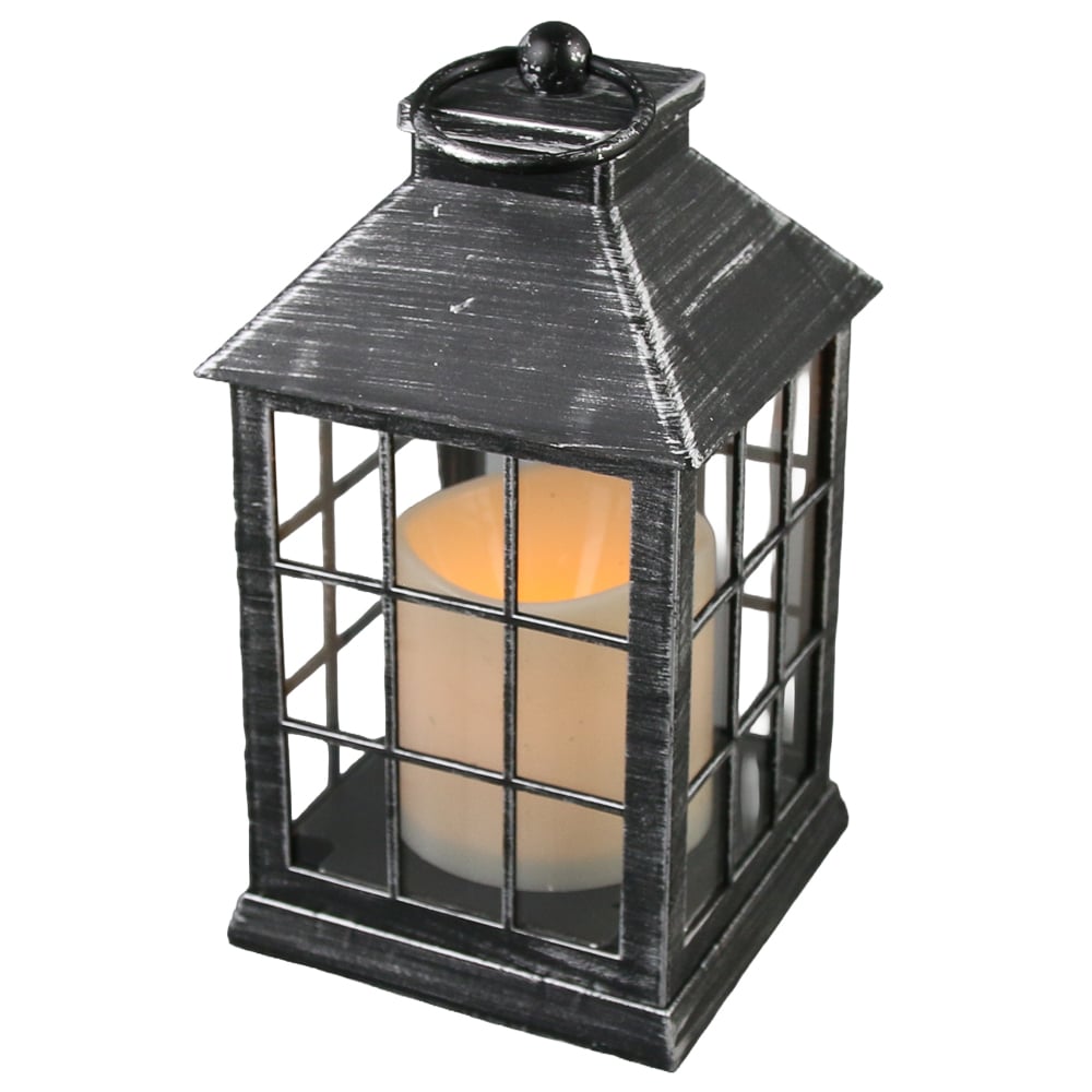 Felinar cu lumanare led 11x21 CM Felinar cu lumanare led 11x21 CM