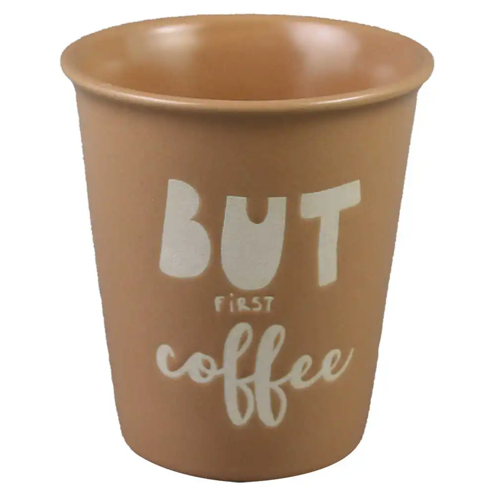 Pahar din ceramic 200 ml "Drink more Coffee"