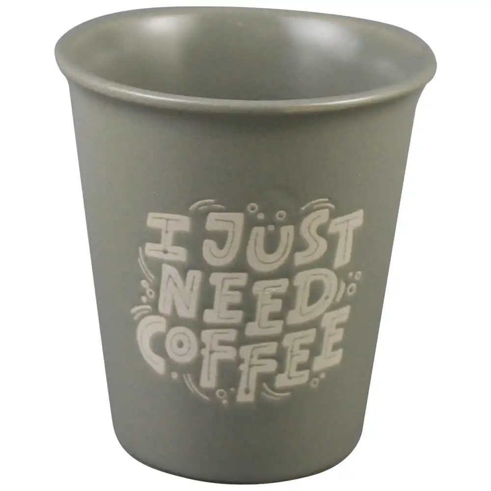 Pahar din ceramic 200 ml "Drink more Coffee"
