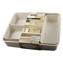 Set 5 cosuri pentru depozitare din plastic