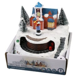 Sceneta moblia de Craciun 13x12 CM