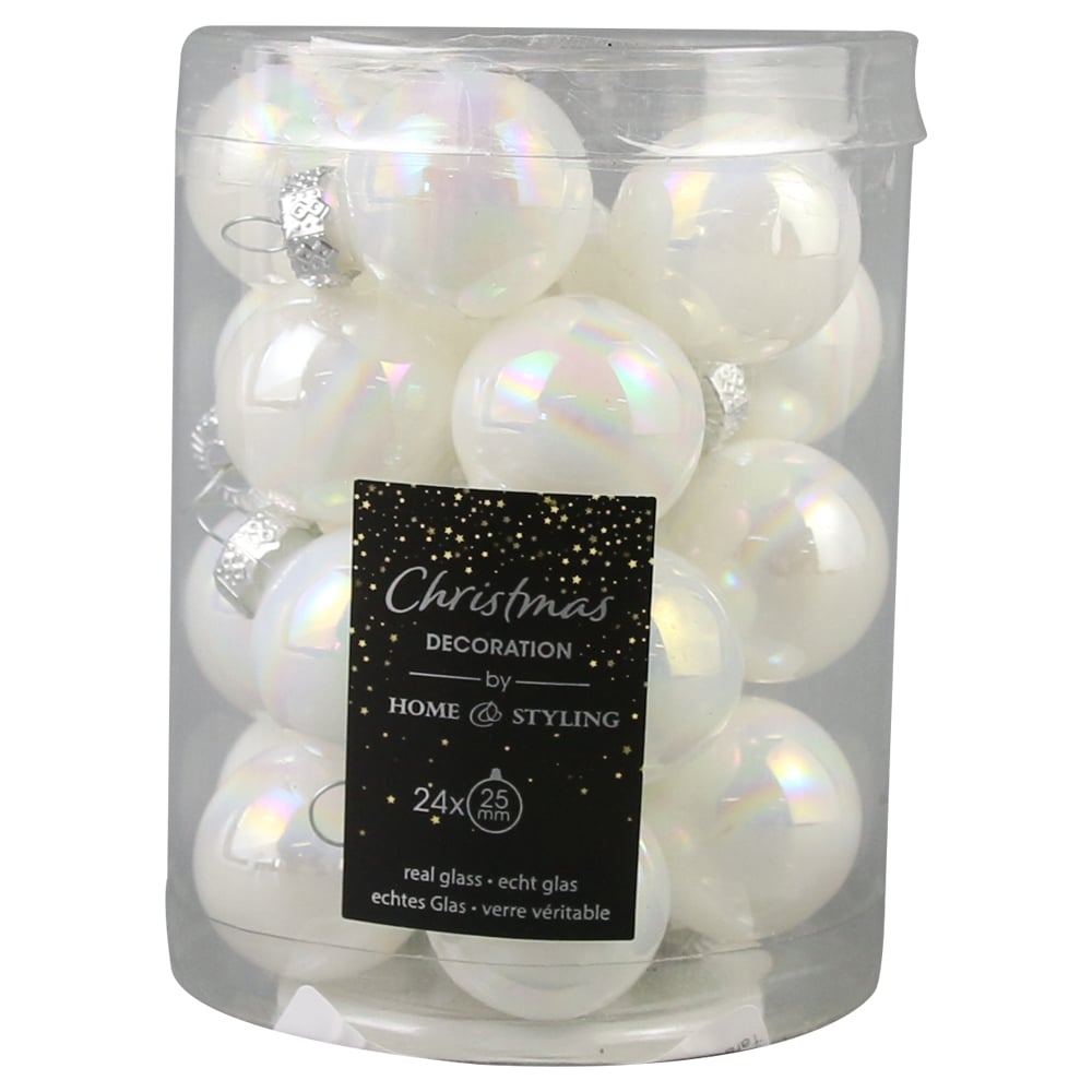 Set 24 globuri pentru brad Set 24 globuri pentru brad