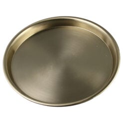 Platou din metal auriu 28 CM