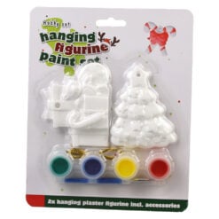 Set creativ cu 2 ornamente de brad