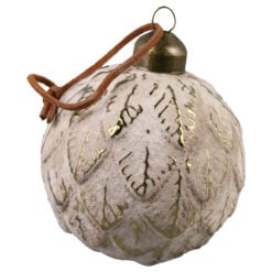 Glob pentru brad din sticla 8 CM