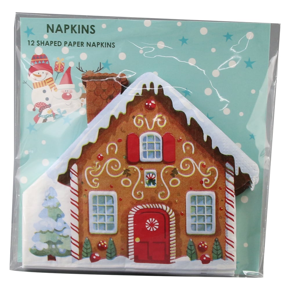 Set 12 servetele de Craciun Set 12 servetele de Craciun