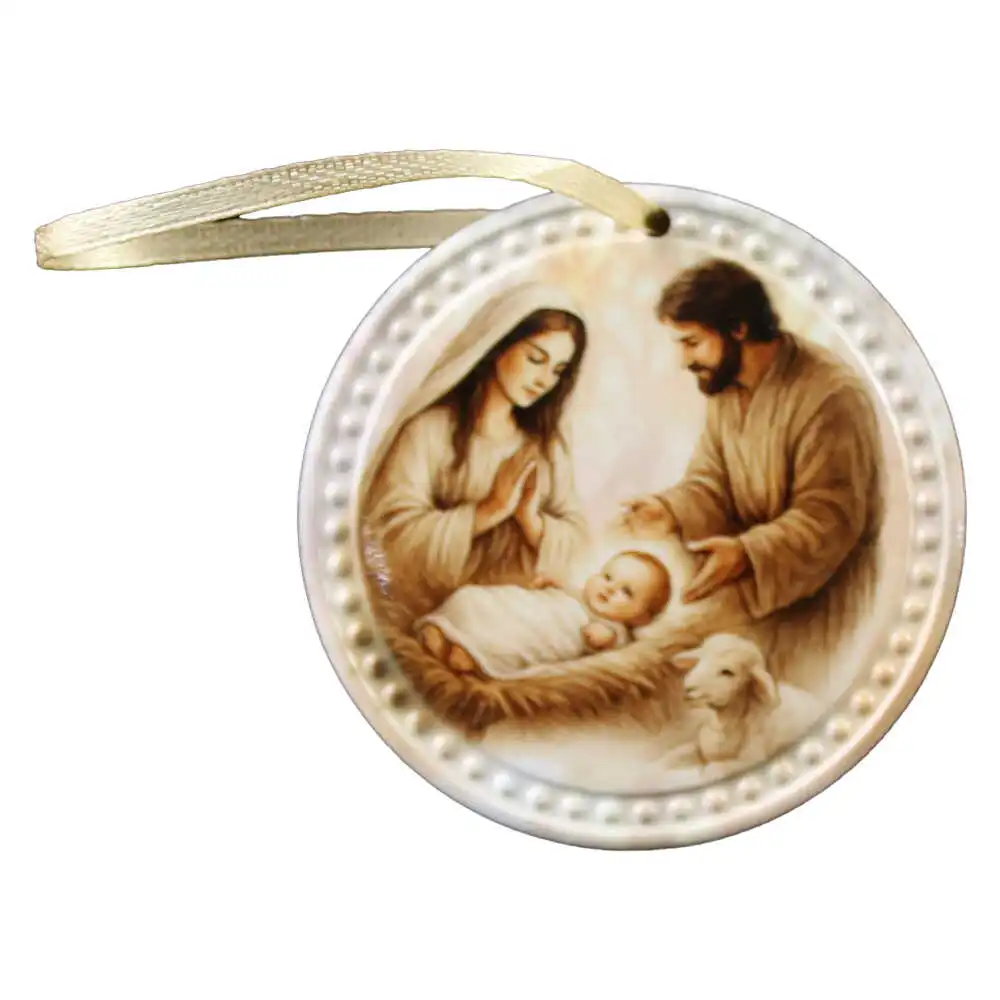 Magnet de frigider din ceramica 6.5 CM Magnet de frigider din ceramica 6.5 CM