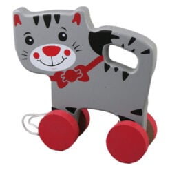 Jucarie de tras din lemn