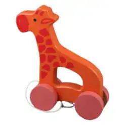 Jucarie de tras din lemn