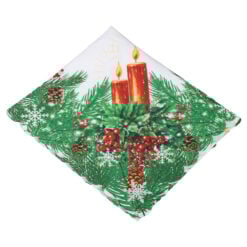 Fata de masa Craciun din poliester 90x90 CM