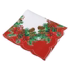 Fata de masa Craciun din poliester 90x90 CM