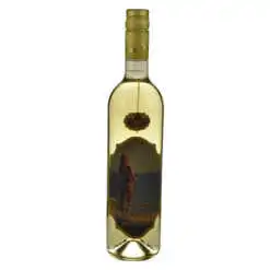 Vin alb 0.75l cu eticheta personalizata din pluta - Design "...horgasznak..."