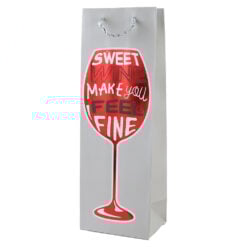 Punga cadou pentru bauturi 12x35 CM