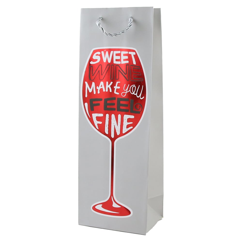 Punga cadou pentru bauturi 12x35 CM Punga cadou pentru bauturi 12x35 CM