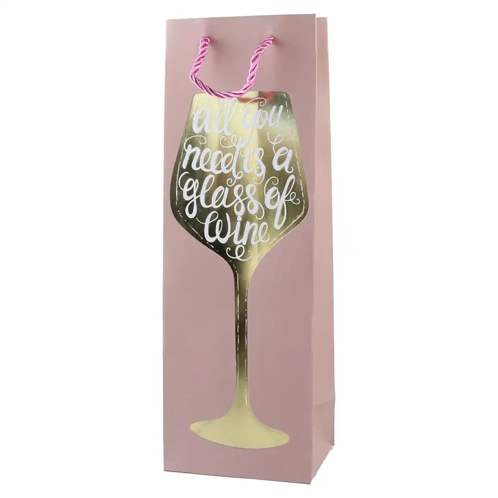 Punga cadou pentru bauturi 12x35 CM