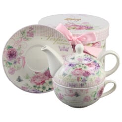 Set ceainic cu ceasca si farfurioara