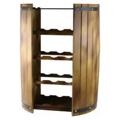 Suport lemn pentru 12 sticle de vin
