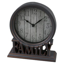 Ceas de masa din plastic "Family"
