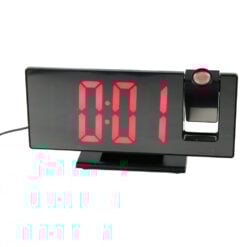 Ceas de camera cu proiectie pe tavan 18x9.5 cm