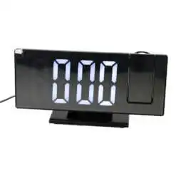 Ceas de camera cu proiectie pe tavan 18x9.5 cm