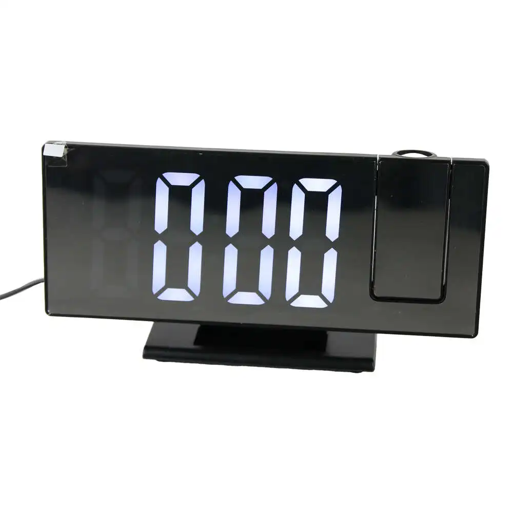 Ceas de camera cu proiectie pe tavan 18x9.5 cm Ceas de camera cu proiectie pe tavan 18x9.5 cm