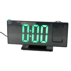 Ceas de camera cu proiectie pe tavan 18x9.5 cm