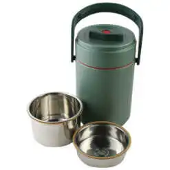 Sufertas cu 2 compartimente din inox si plastic