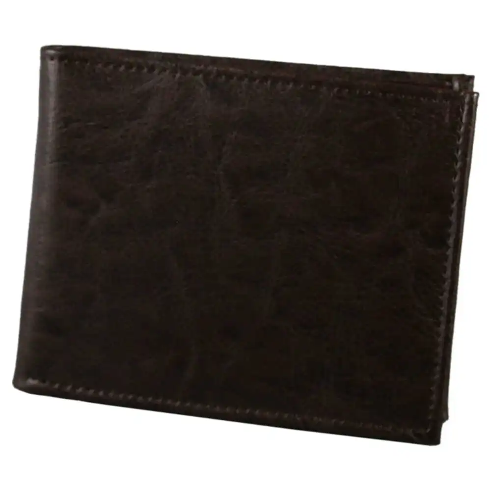 Portofel barbati din piele sintetica 12x10 cm