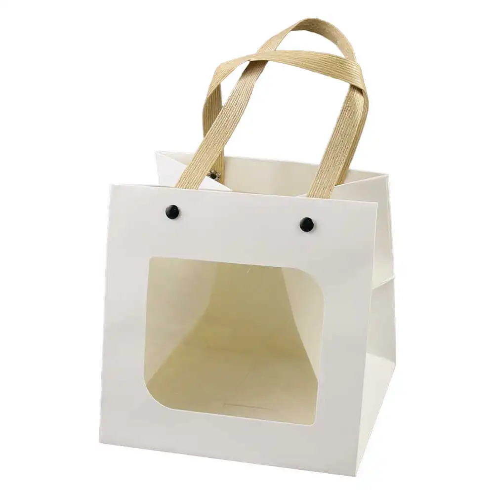 Poseta din hartie pentru flori Poseta din hartie pentru flori