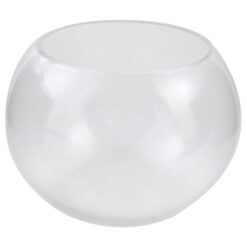 Vaza tip Bol din sticla 18x13 CM