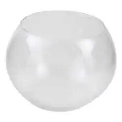 Vaza tip Bol din sticla 15x11 CM