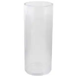 Vaza cilindrica din sticla 10x25 CM
