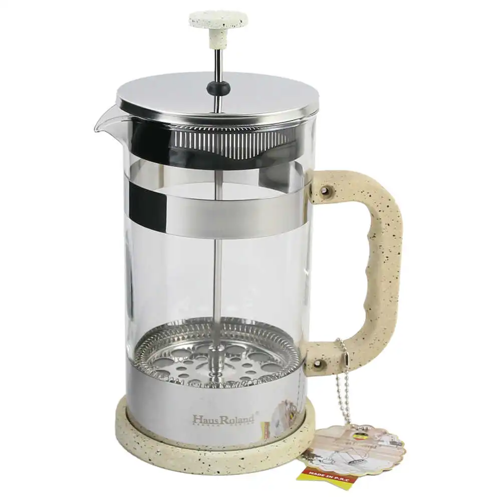 Presa Ceai/Cafea din sticla si inox 1000 ml Presa Ceai/Cafea din sticla si inox 1000 ml