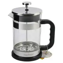 Presa Ceai/Cafea din sticla si inox 800 ml