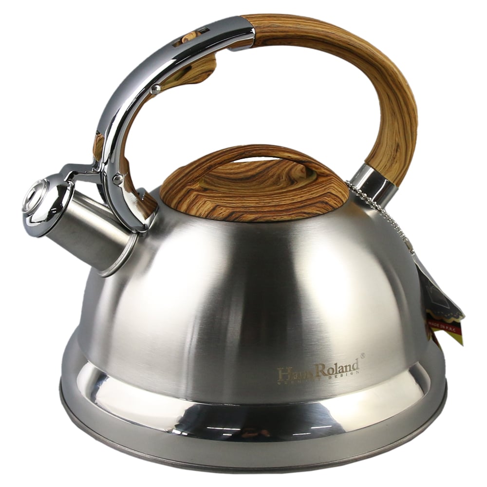 Ceainic din otel inoxidabil cu fluier 3 L Ceainic din otel inoxidabil cu fluier 3 L