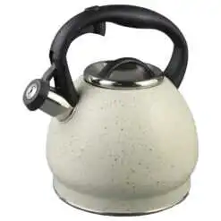 Ceainic din otel inoxidabil cu fluier 3 L