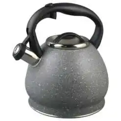 Ceainic din otel inoxidabil cu fluier 3 L